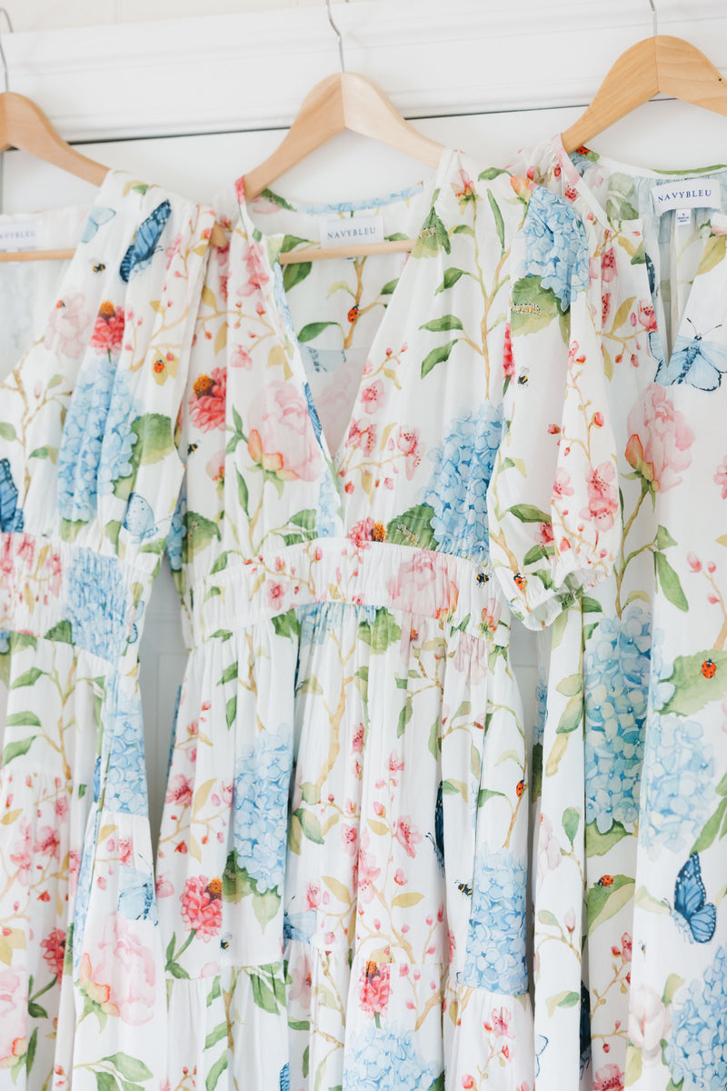 NAVYBLEU x Mer Hanson & Claire Wiley Meredith Garden Party Dress ...