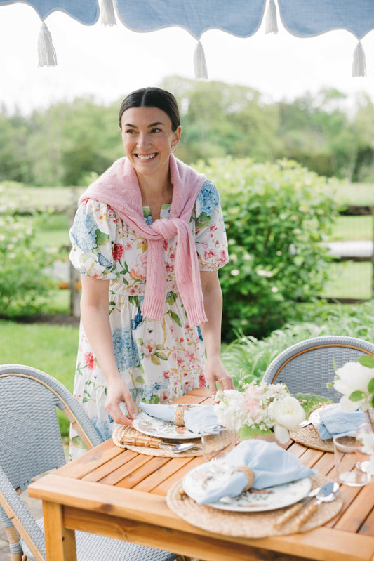 NAVYBLEU x Mer Hanson & Claire Wiley Meredith Garden Party Dress