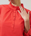 Collared Shirt Dress - Poppy