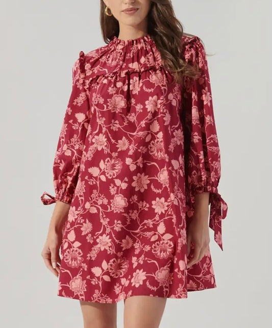 Mulberry Shift Dress