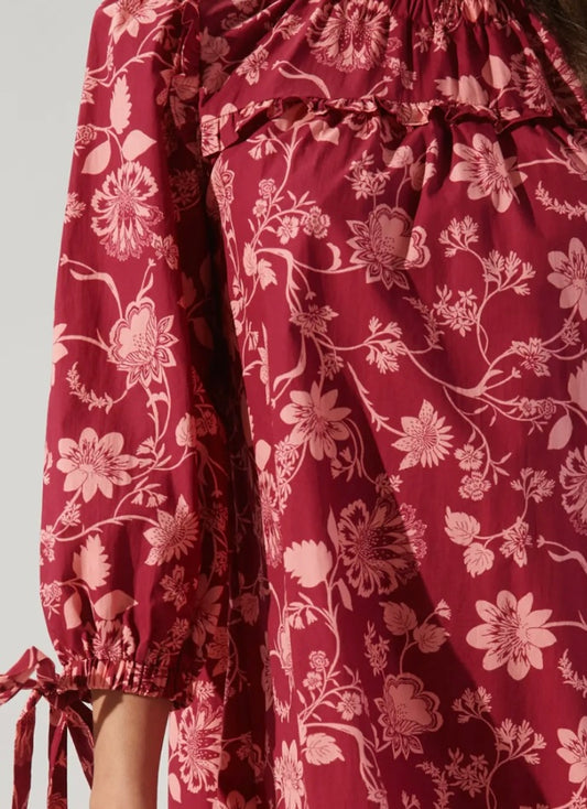 Mulberry Shift Dress