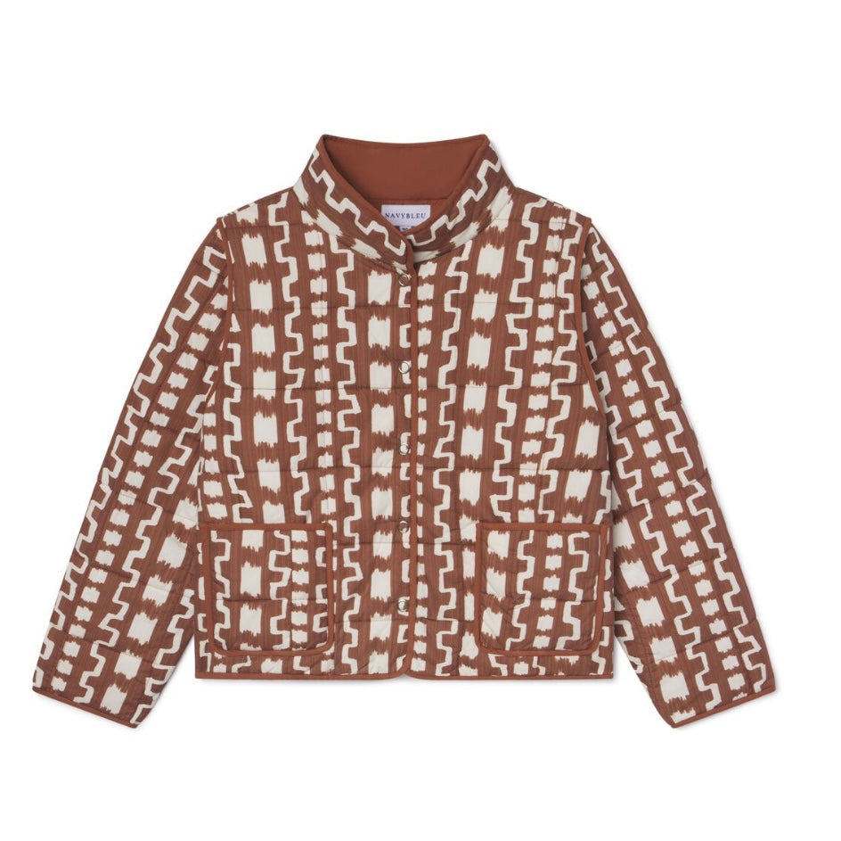 Madeline Jacket Wiregrass Brown | Maggie Collection