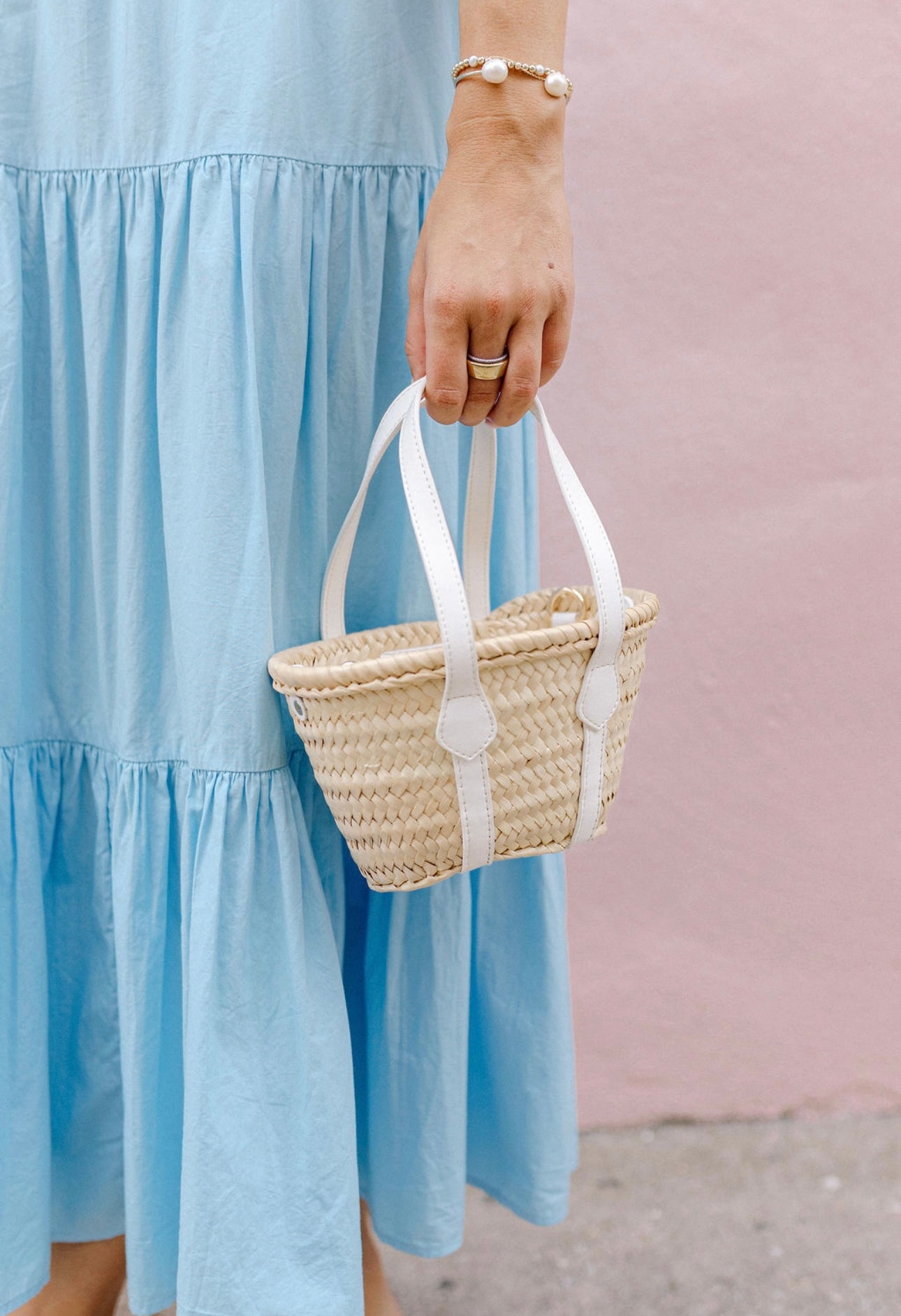 Abby Tote - White by Breck and Grier