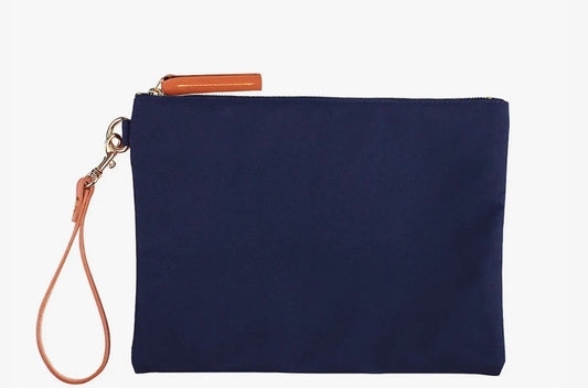 Naomi Navy Wristlet
