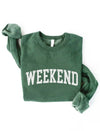 WEEKEND Sweatshirt - Hunter Green