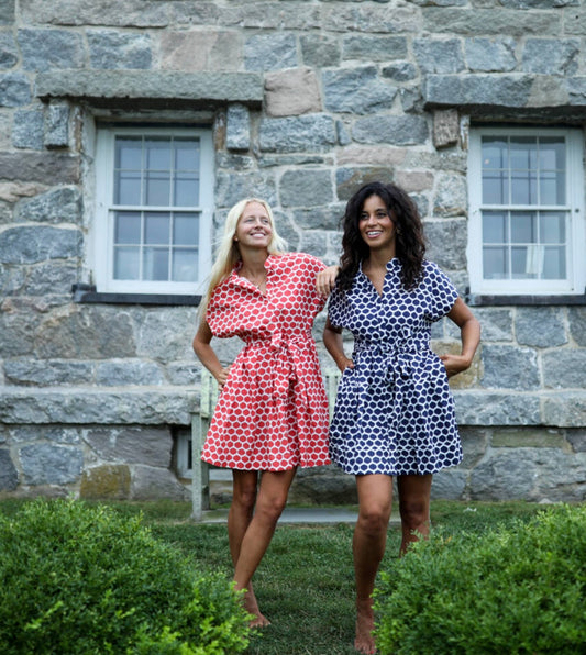 Winnie Dress - Poppy Dots