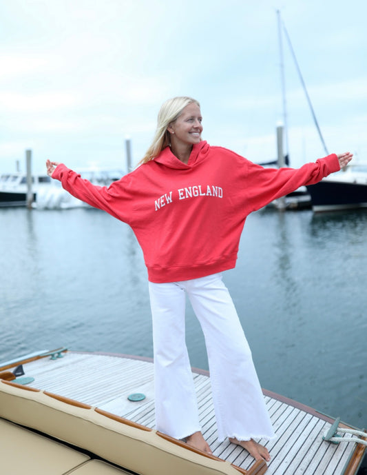 EAST COAST Hoodie - Poppy