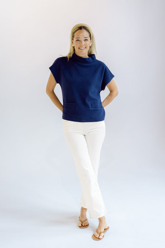 Jackie Top - Navy