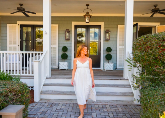 The Maggie Dress – White