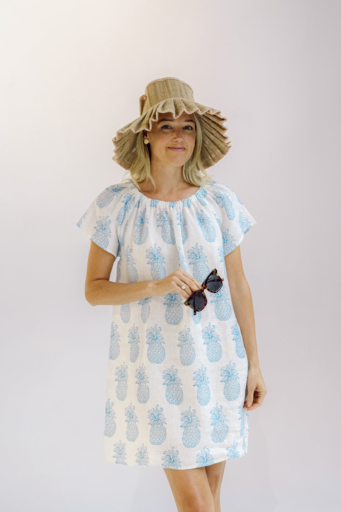 Palm Beach Dress - Pineapple