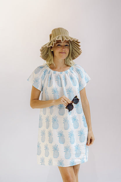 Palm Beach Dress - Pineapple