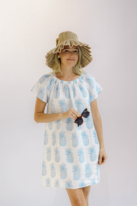Palm Beach Dress - Pineapple