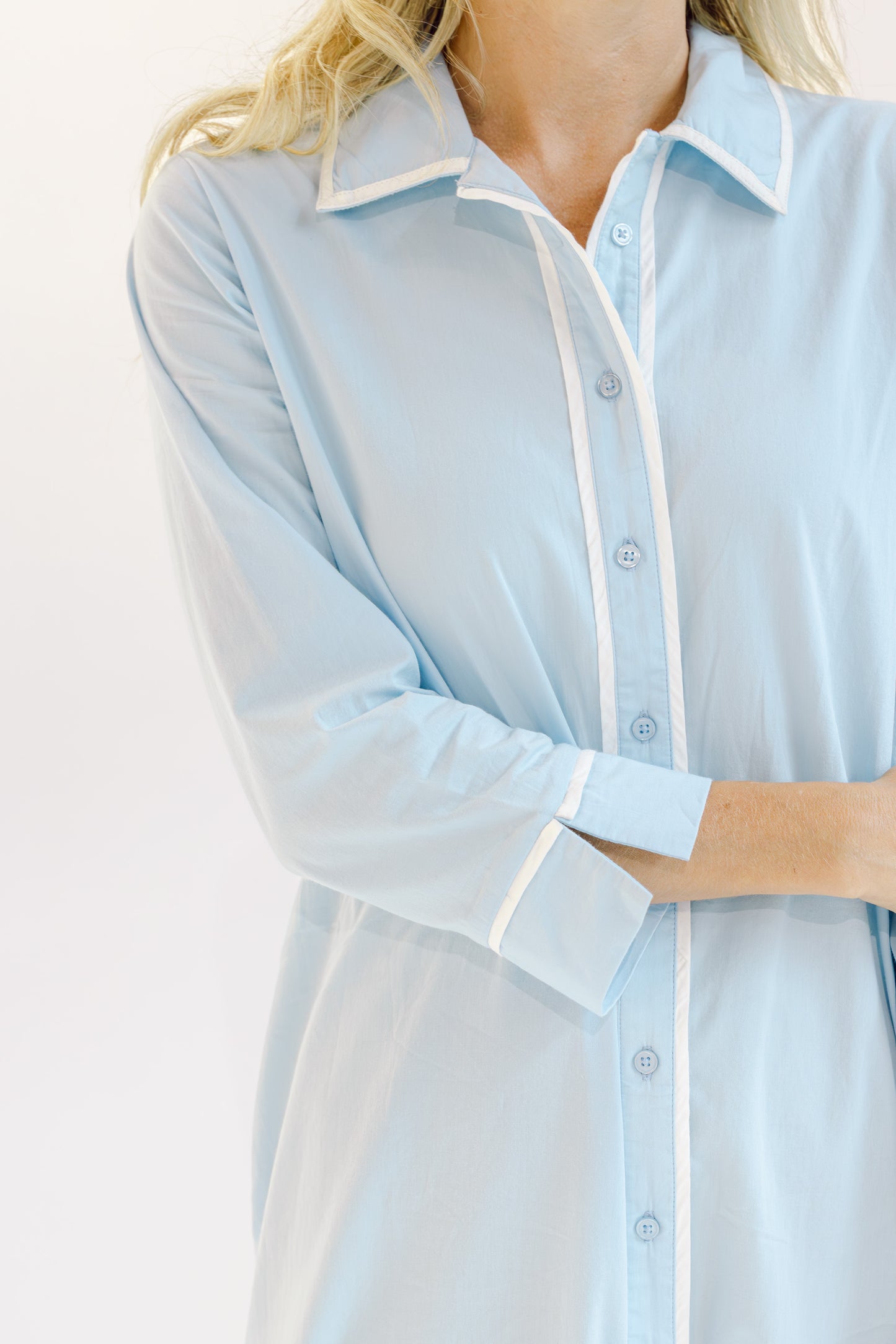 Sara Dress - Carolina Blue
