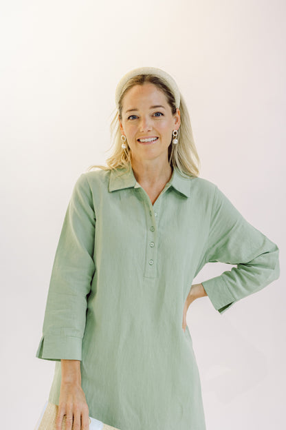 Sara Dress - Sage