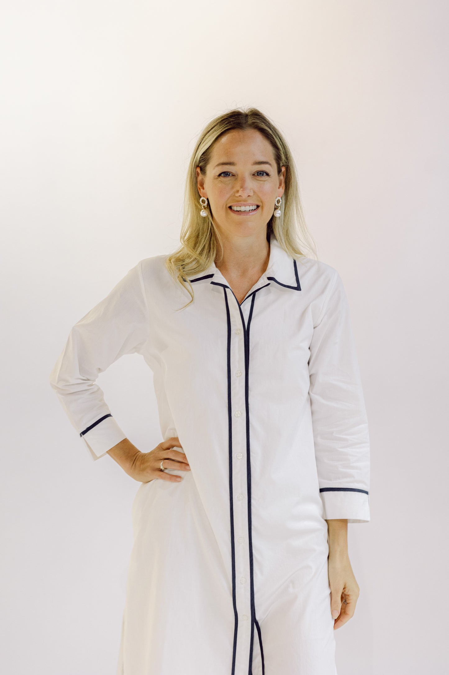 Sara Dress - White