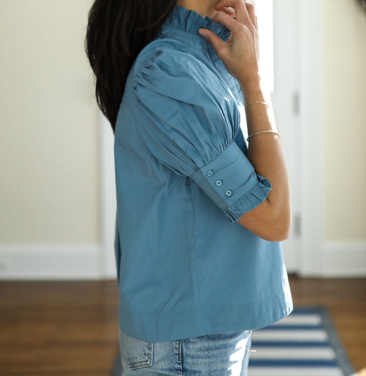 Westport Top - French Blue