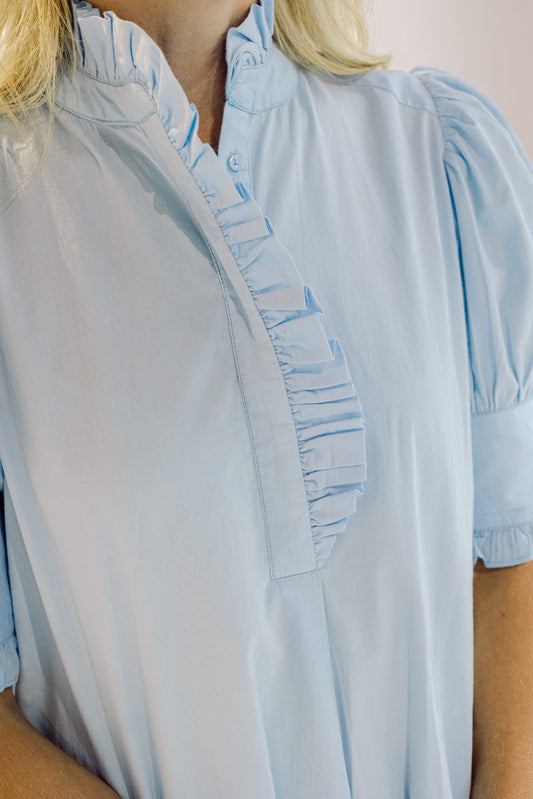 Westport Dress - Carolina Blue