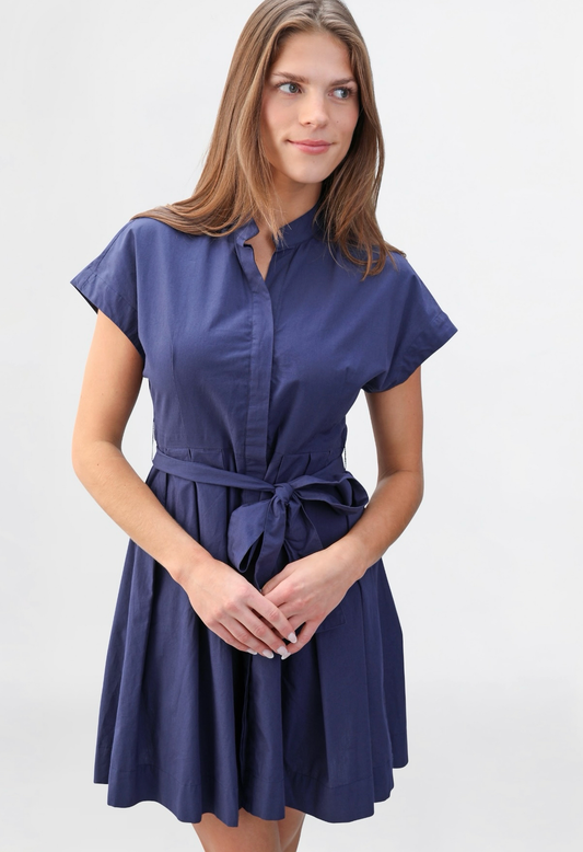 Winnie Dress - Navy
