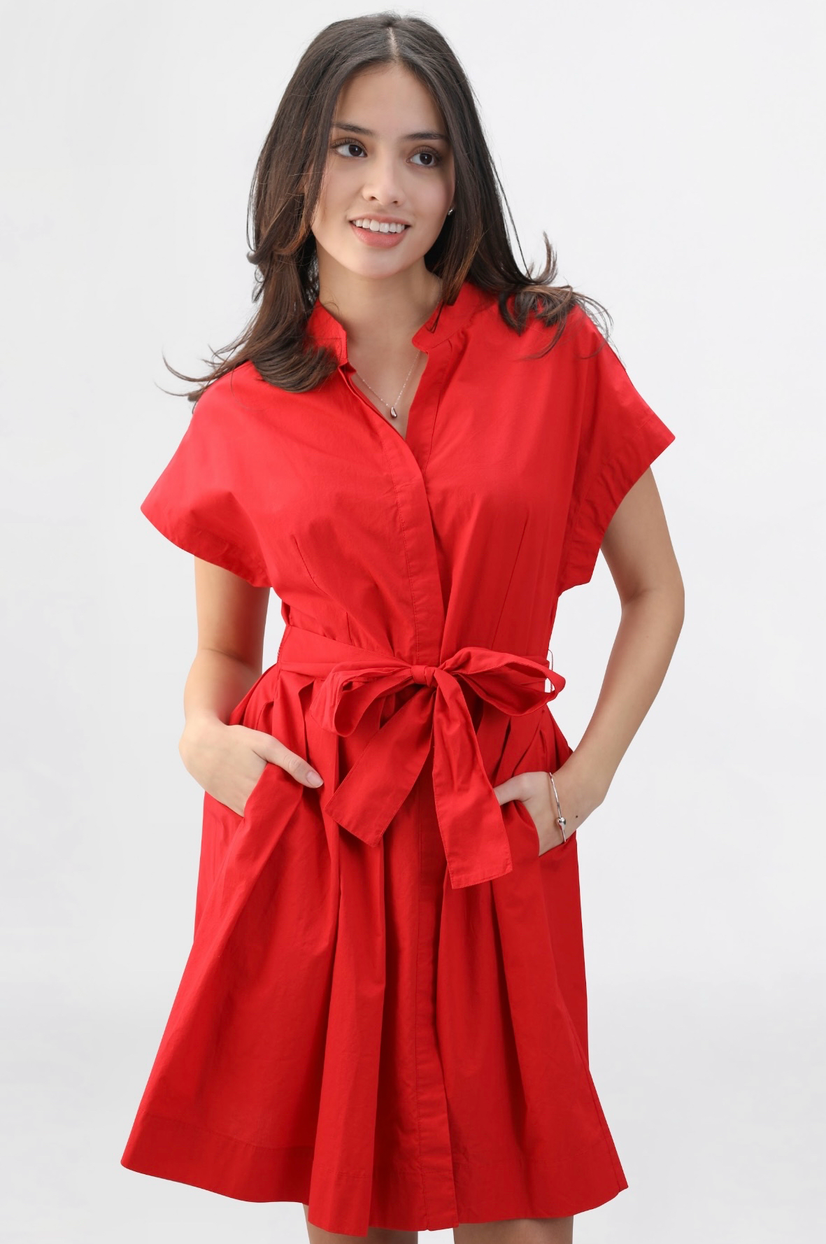 Winnie Dress - Red