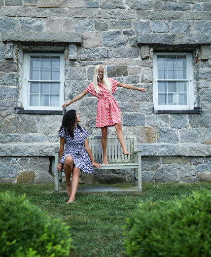 Winnie Dress - Poppy Dots