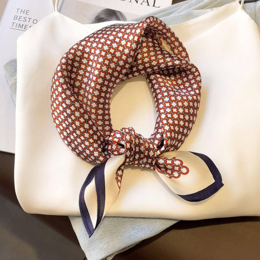 Mulberry Silk Scarf - Burgundy