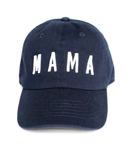 Navy MAMA Hat