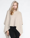 Hooded Pullover Poncho